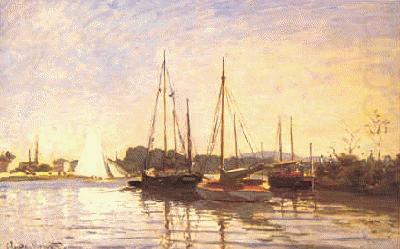 Bateaux de Plaisance, Claude Monet